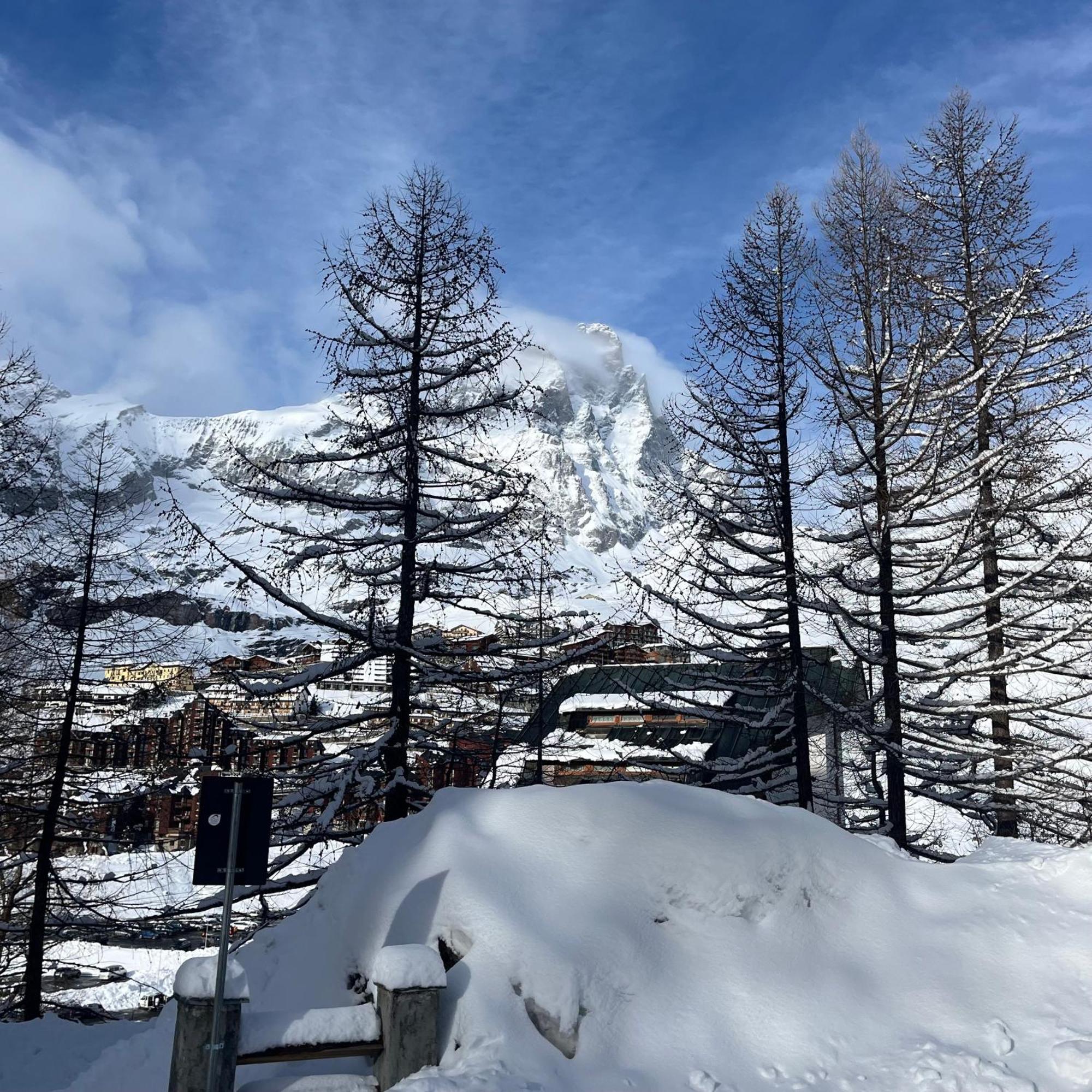 Appartamento Cervinia Fronte Funivie Breuil-Cervinia Bagian luar foto